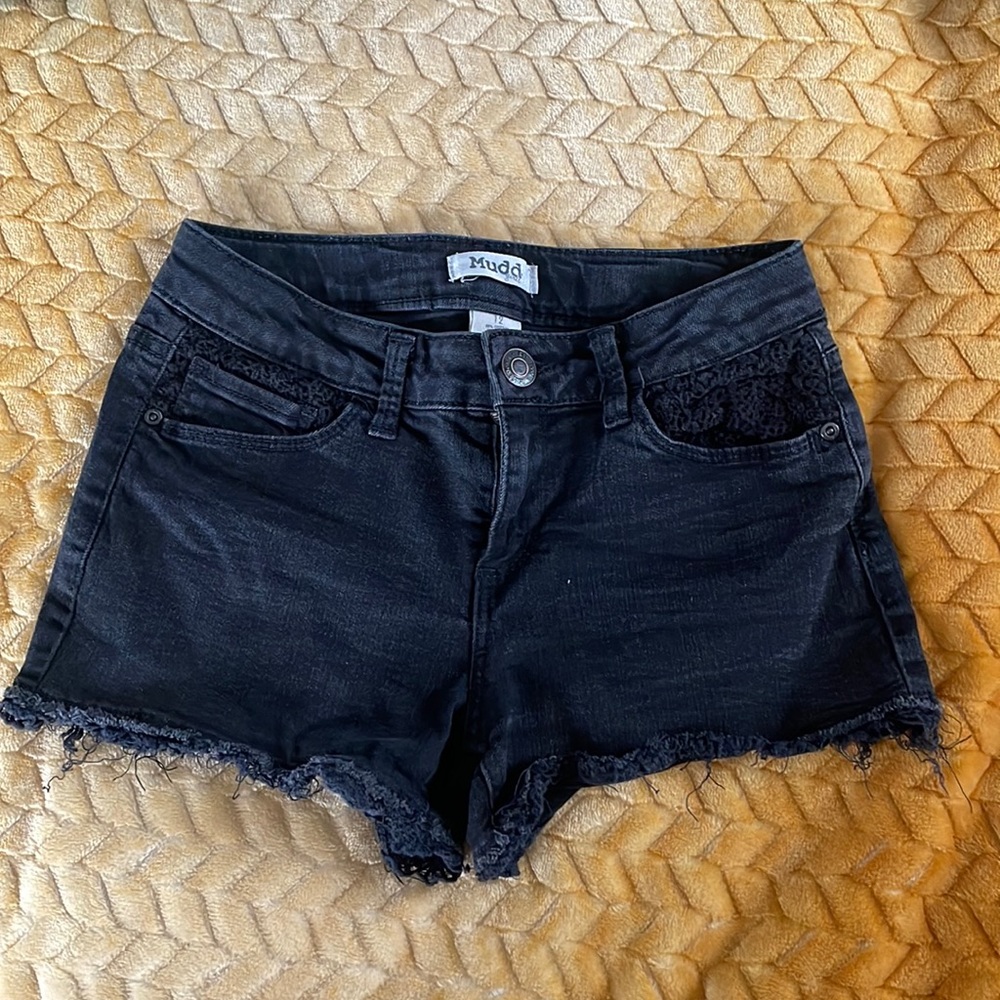 Girls Jean shorts good condition no rips or stains